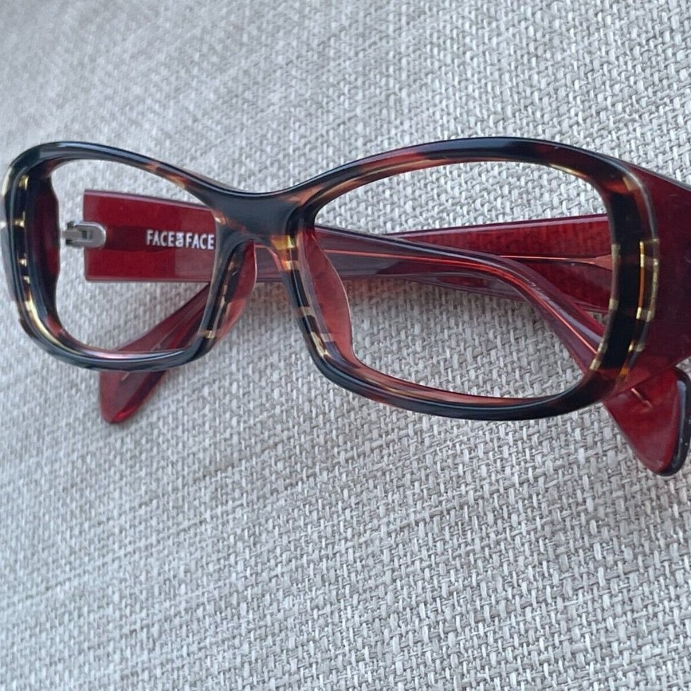 Face a Face Paris Women Eyeglasses Red Toroise Glasses Frame